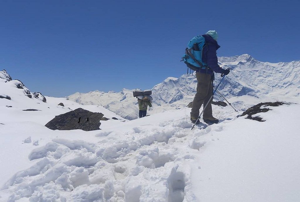 Chulu West Peak Climbing