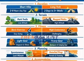 Trekking vs Hiking | 7 Differences You Must Know